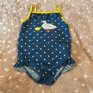 Baby Boden one piece swimsuit size 12-18 months